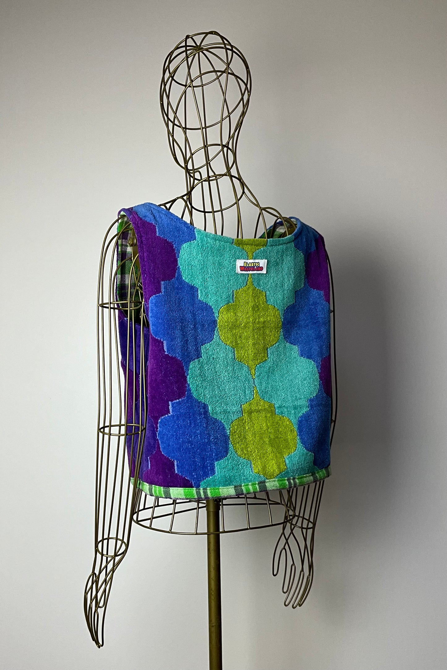 REVERSIBLE TOWEL TOP
