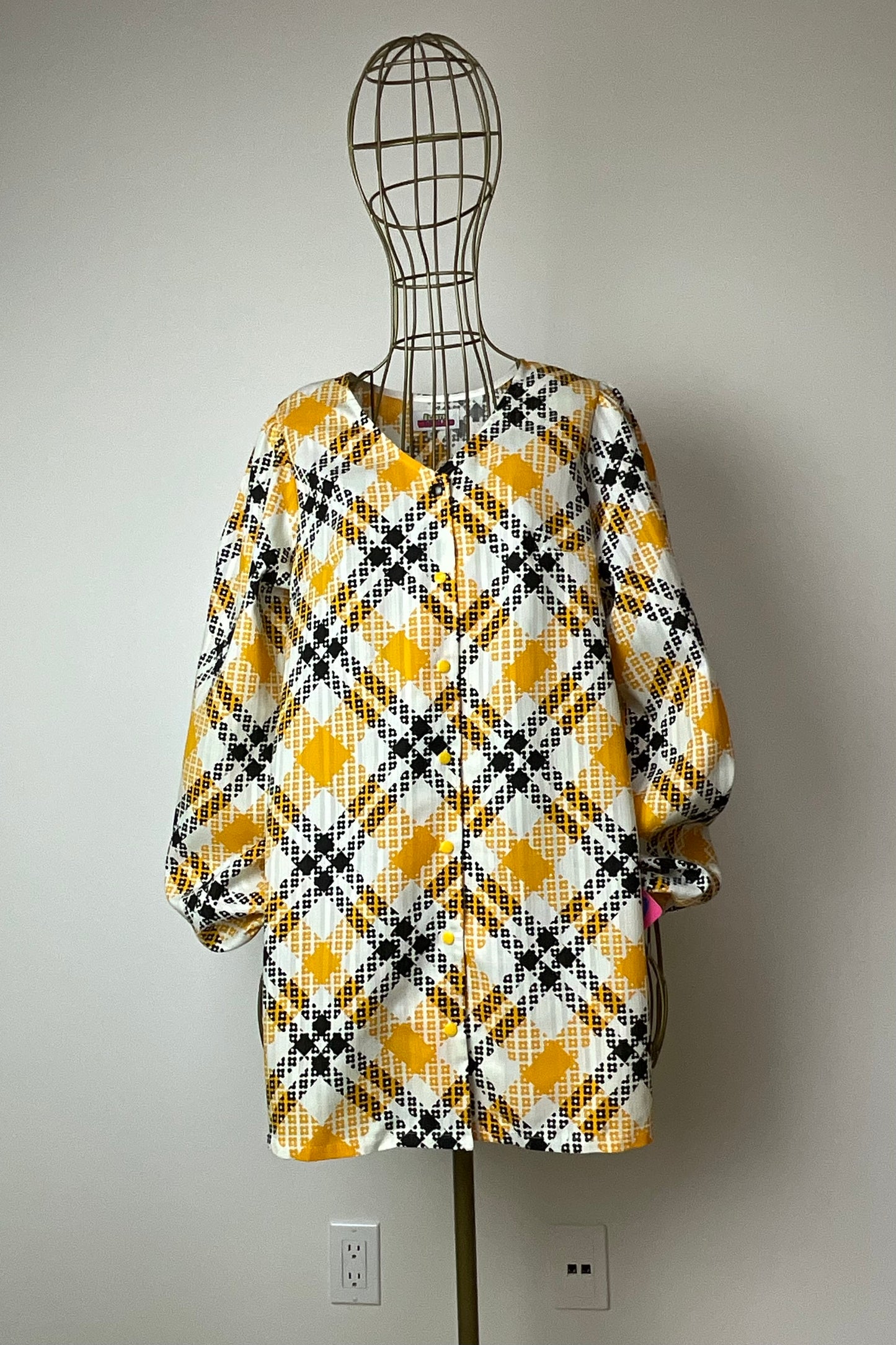 PUFF SLEEVE DRESS
